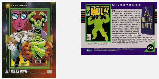 1992 IMPEL MARVEL UNIVERSE SERIES 3 #101 - 200 Pick your own card